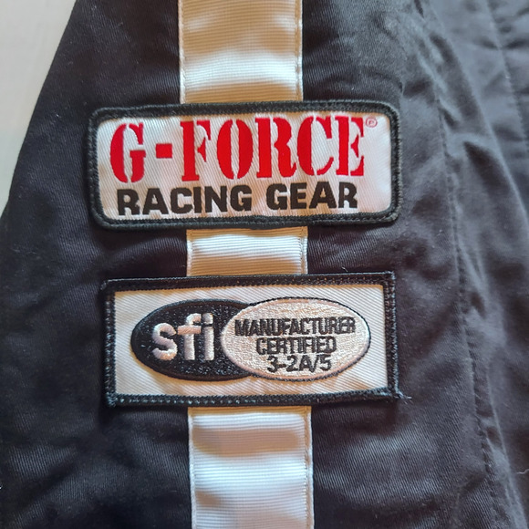 G-FORCE GF505 Racing Driving Jacket & Pants XL Black Triple-Layer 4385XLGBK 4386 - Picture 7 of 14